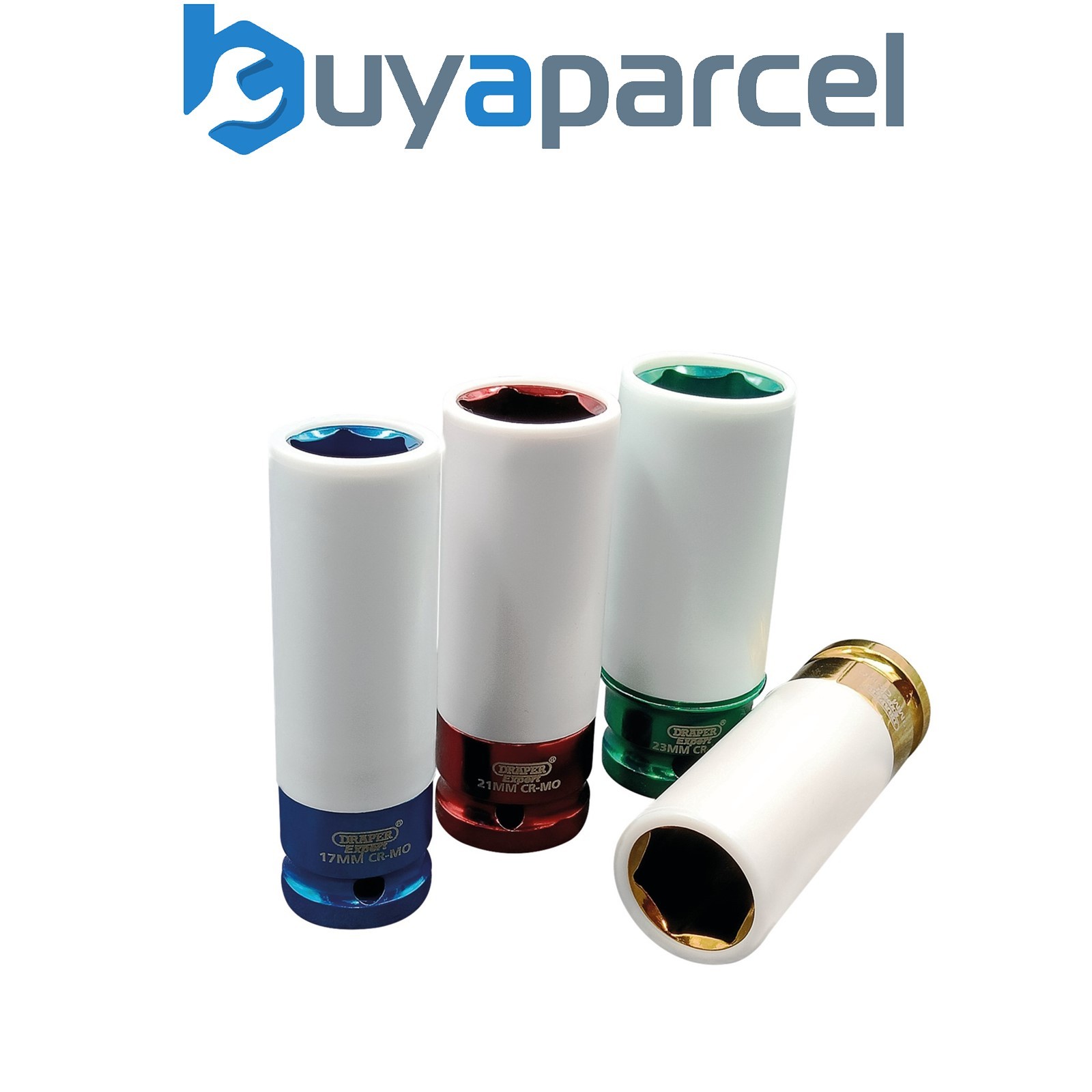 Draper 82972 Draper Expert Wheel Nut Socket for Alloy Wheels, 1/2" Sq. Dr. (4 Pi