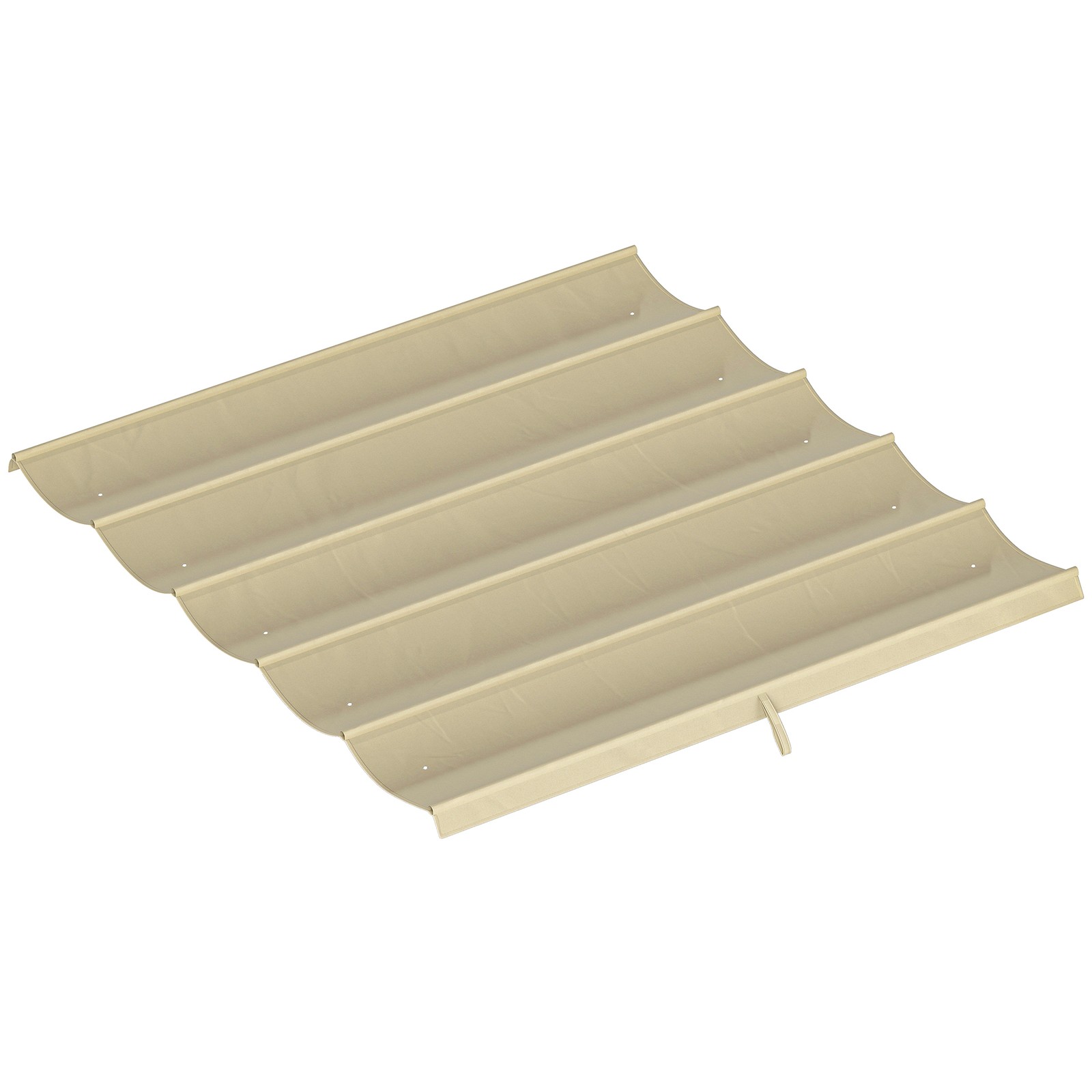 Outsunny 2.55x2.5 m Pergola Cover Replacement for 3x3 m Frame, Beige