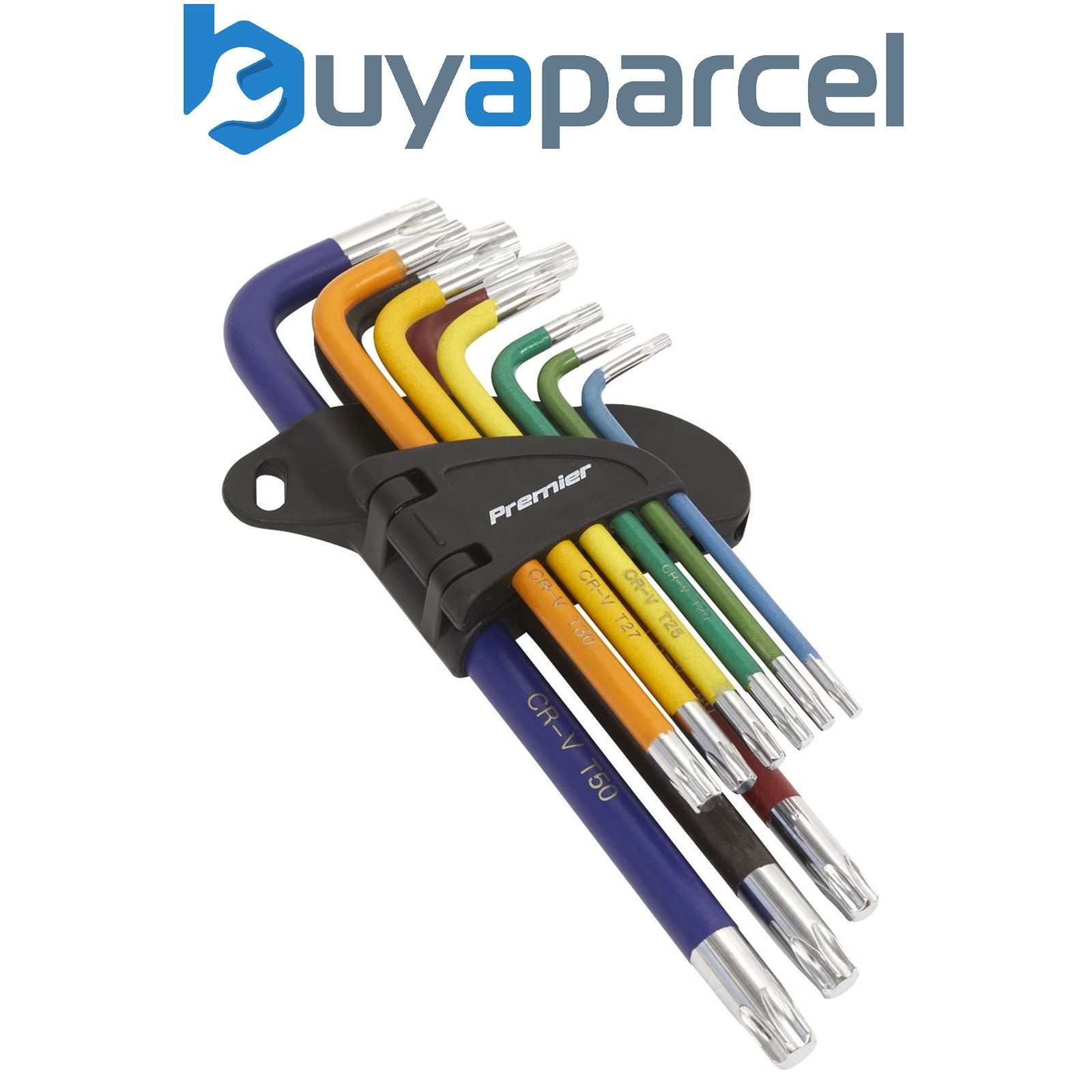 Sealey AK7193B Premier Long TRX-Star Key Set 9pc