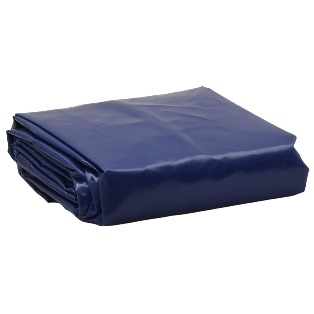 Tarpaulin Ground Sheet Waterproof Camping Tarp Cover Blue 650 g/m² vidaXL