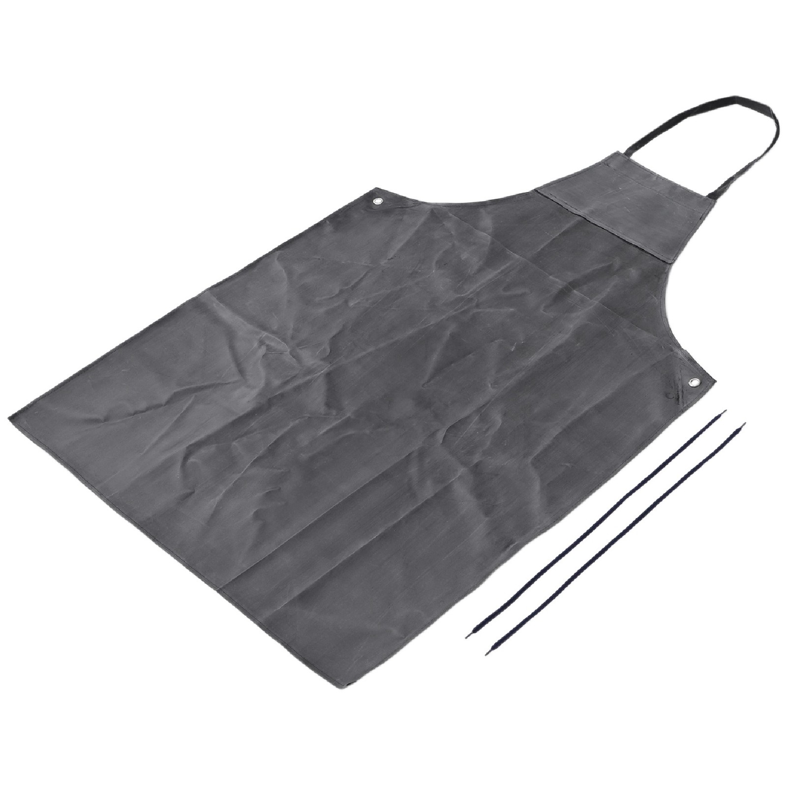 Heavy Duty Rubber Vinyl Apron Industrial PVC Aprons Adjustable Rubber4964