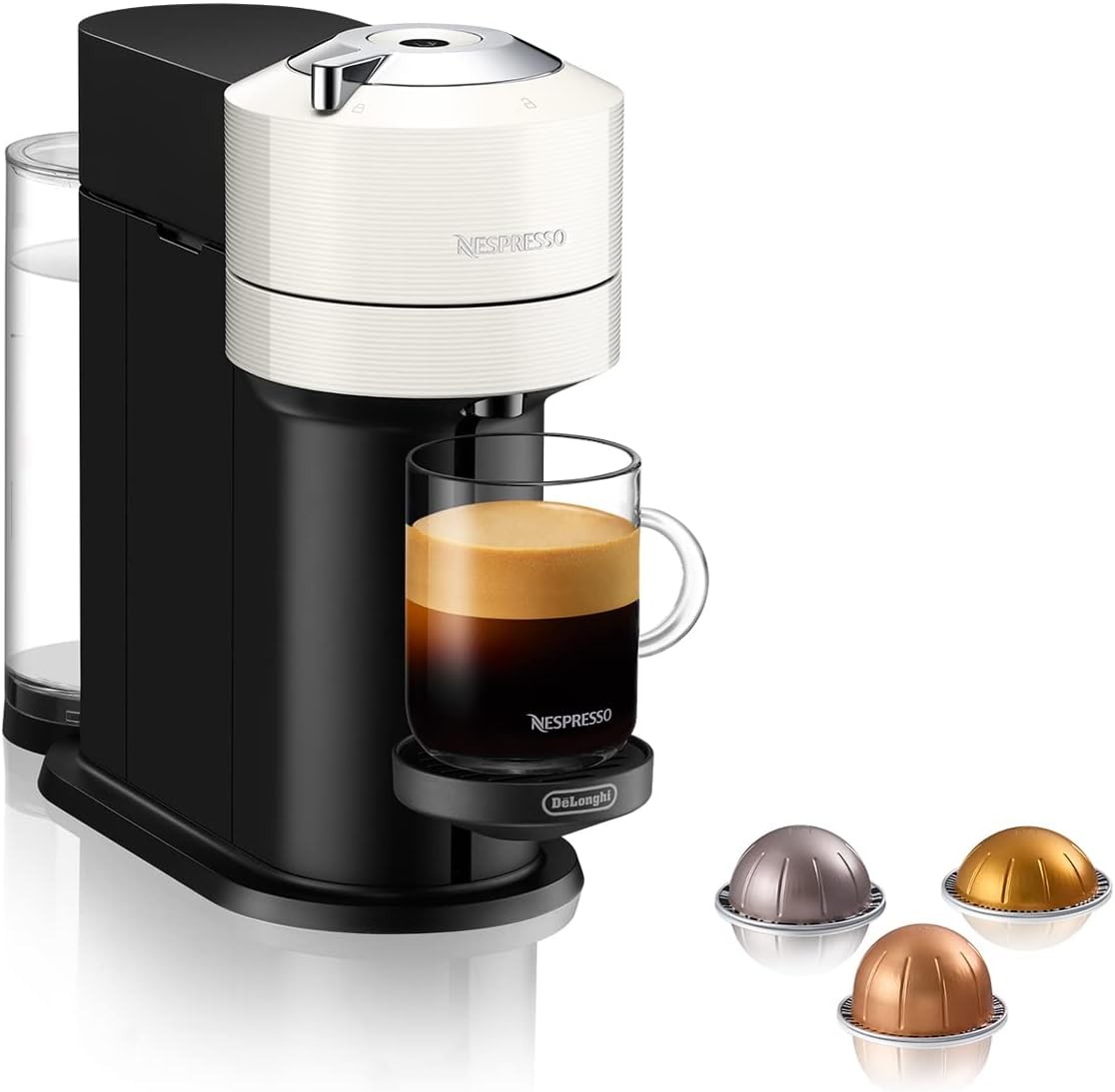De'Longhi ENV120.W Nespresso Vertuo Next Coffee Machine 1L 1350w White