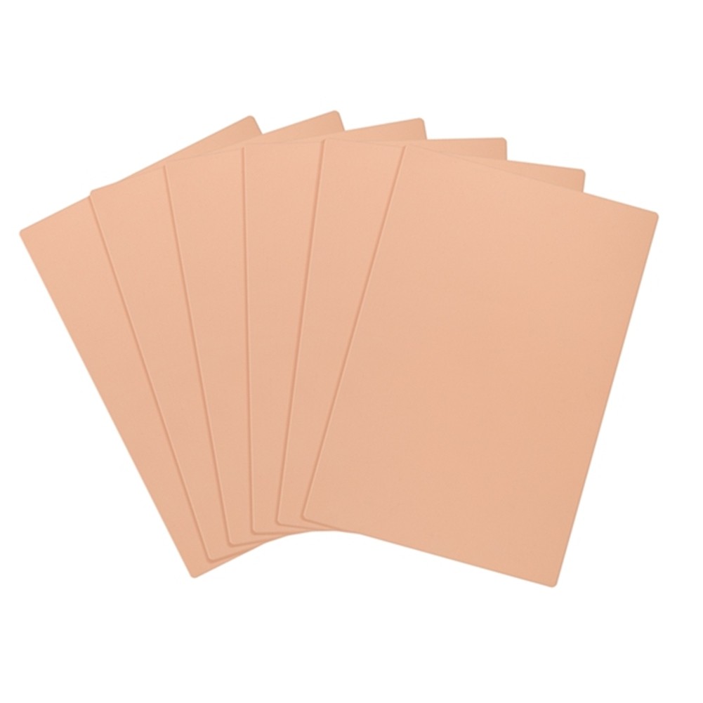 6PCS Tattoo Practice Skin 0.25CM Silicone Fake Skin -Sided for Permanent5326