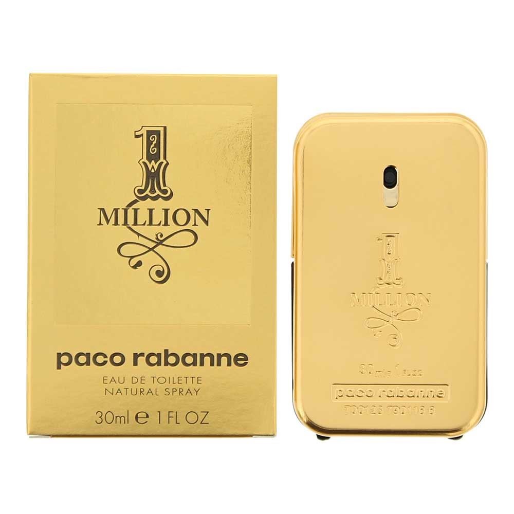 Paco Rabanne 1 Million Eau de Toilette 30ml Spray for Him - Damaged Box
