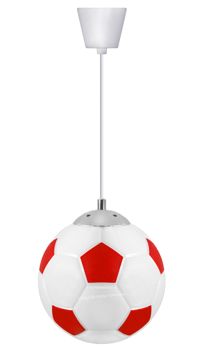 Modern FOOTBALL Ceiling Pendant Hanging Light Shade Club Games Room Lamp M0069