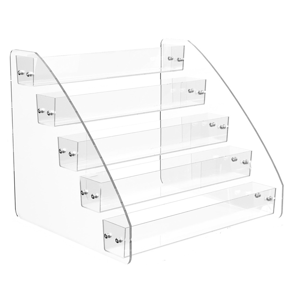 CD Holder 5 Tier, Clear CD Organizers, CD Display Rack Holds to 303303
