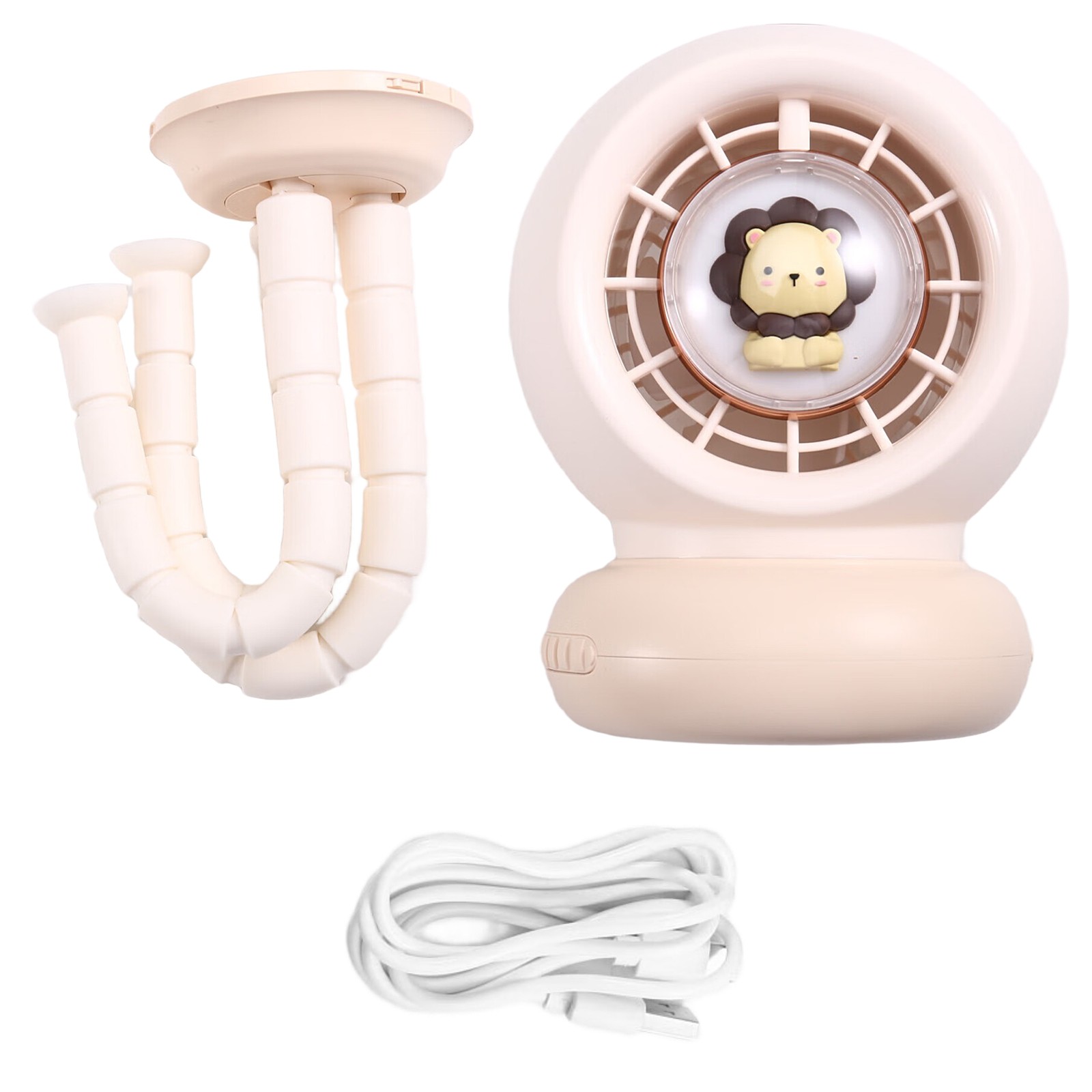 Baby Stroller Fan Light & Music Feature, Ideal forKids' Outdoor Use I6L56994