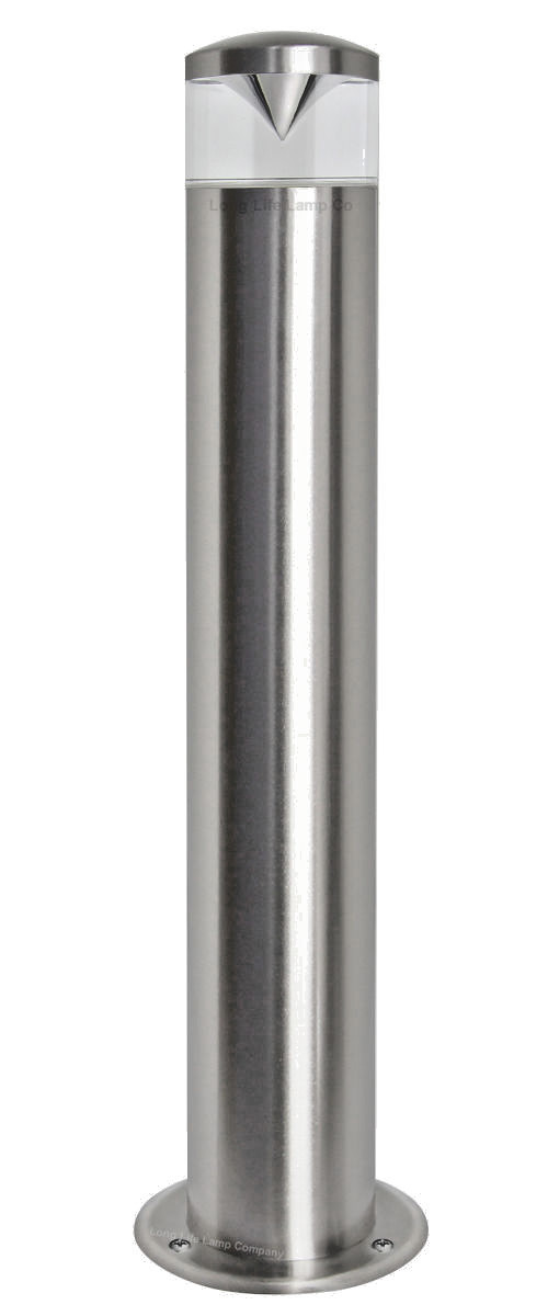 Modern Stainless Steel Garden Bollard Post GU10 Outdoor Pathway Light ZLC075