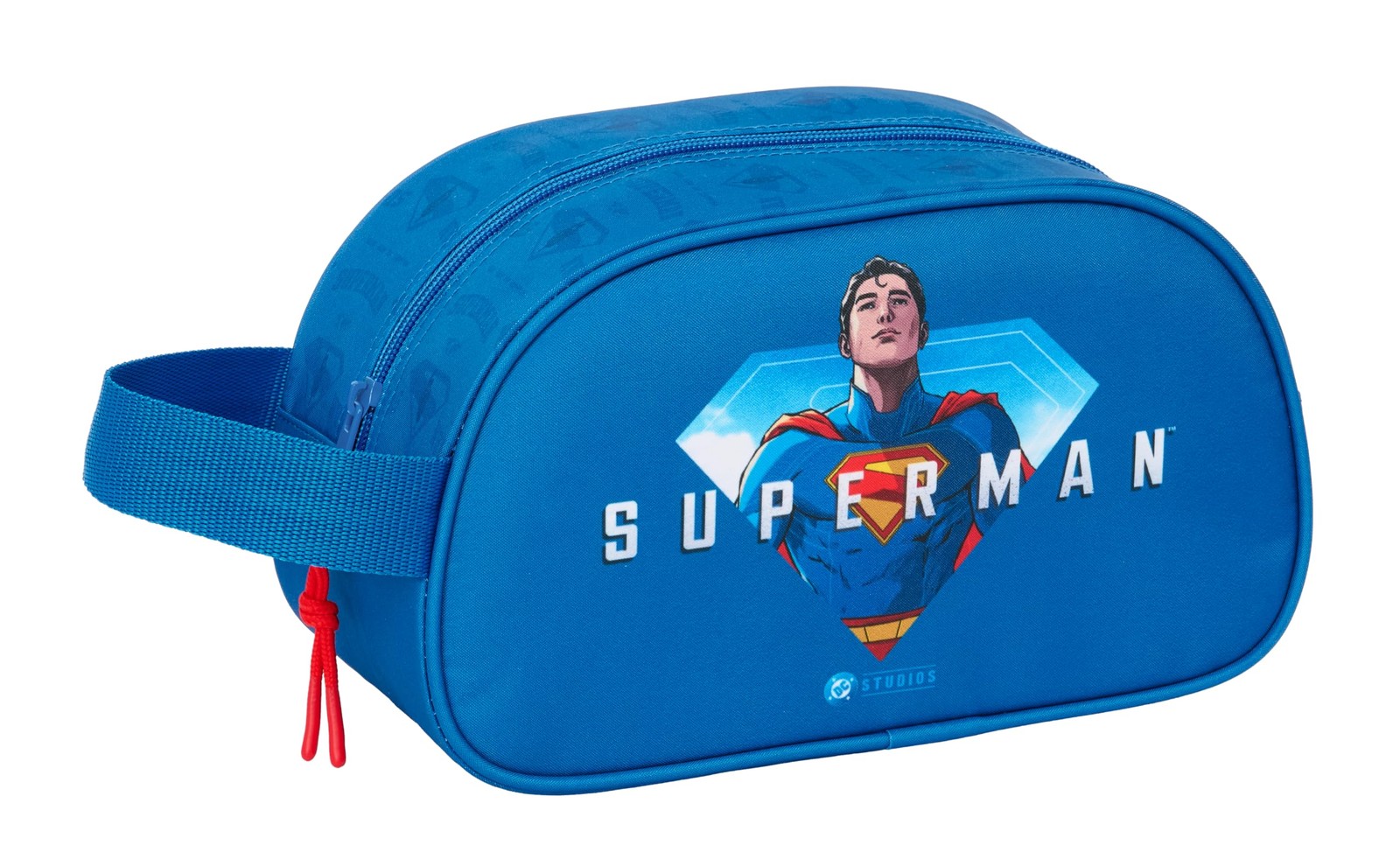 Safta Superman – Medium Children's School Toiletry Bag with Handle, Children's T