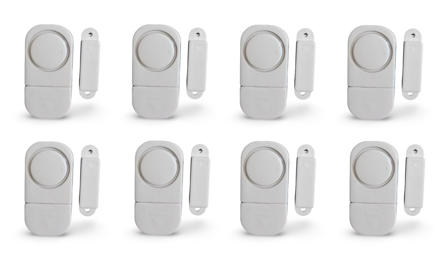 8x Kontaktalarm Door Window Alarm Set House Home Protection With Battery