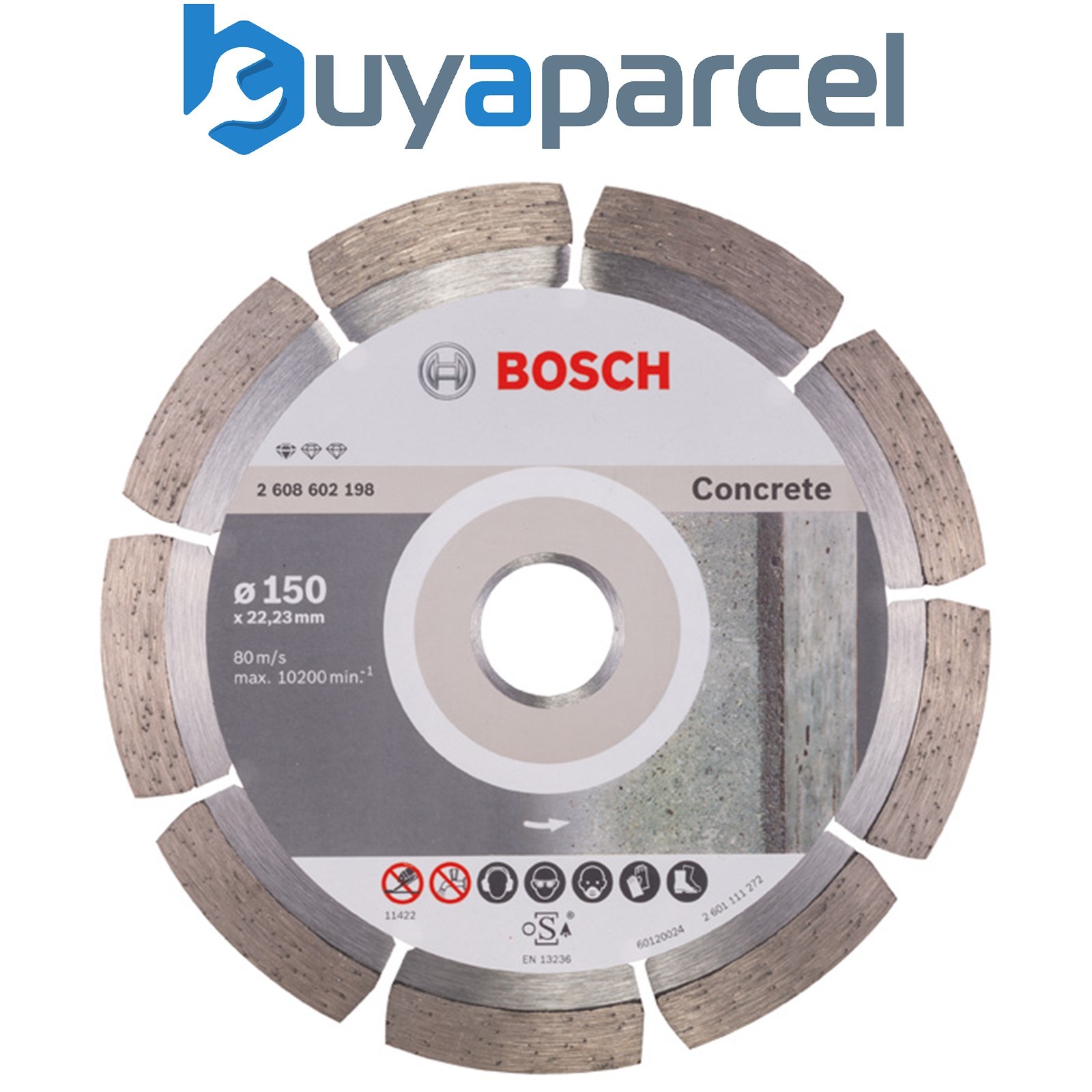 Bosch Diamond cutting disc Standard for Concrete diamond cutting disc 2608602198