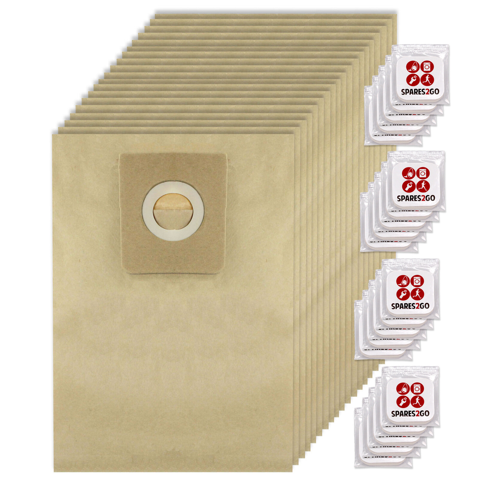 Dust Bags x 20 for NILFISK X100 X200 X300 Vacuum Cleaner + Fresh