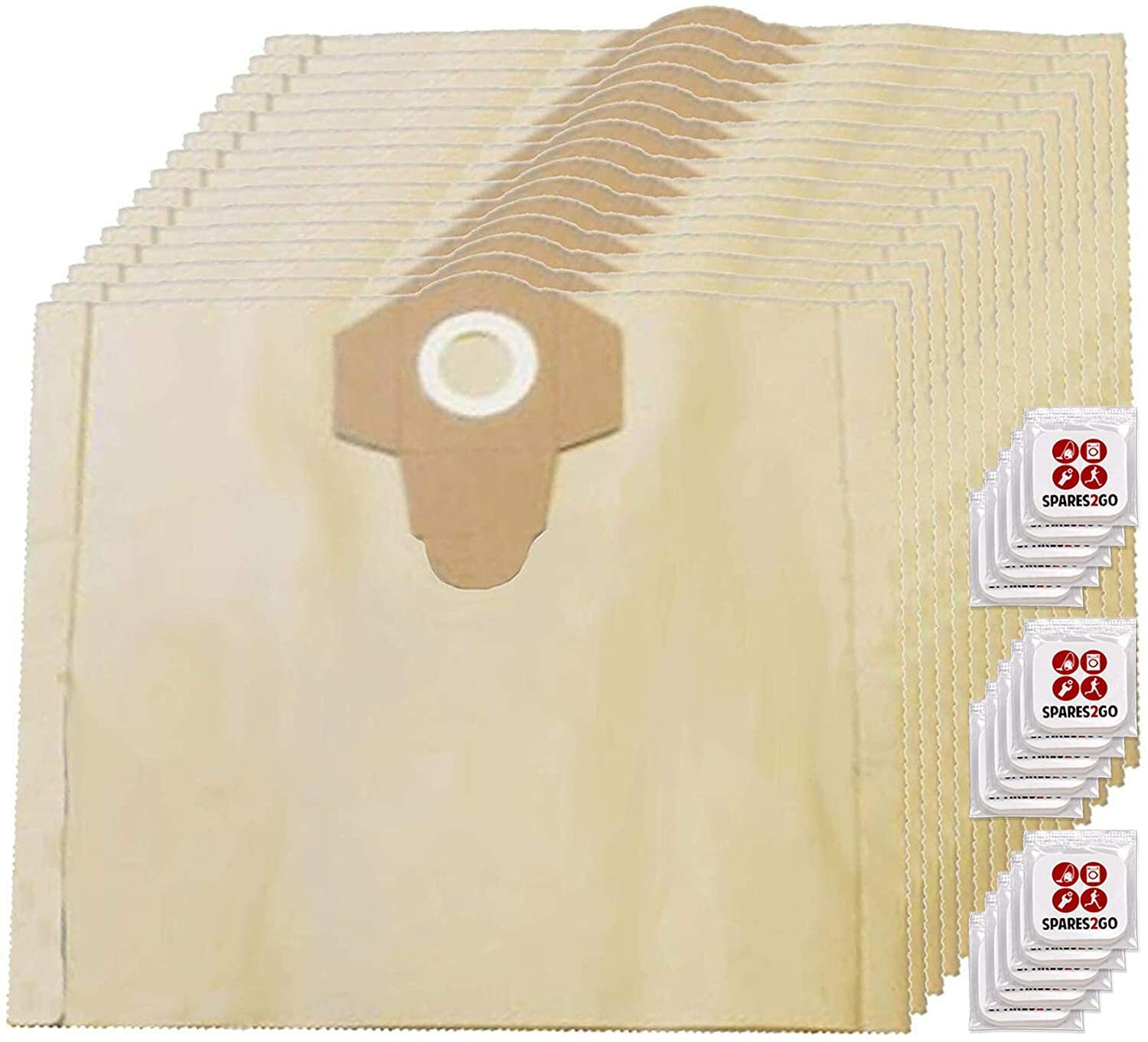 Vacuum Bags for CLARKE VAC KING CVAC25SS CVAC30P Hoover WDV30L 30L x 15 + Fresh