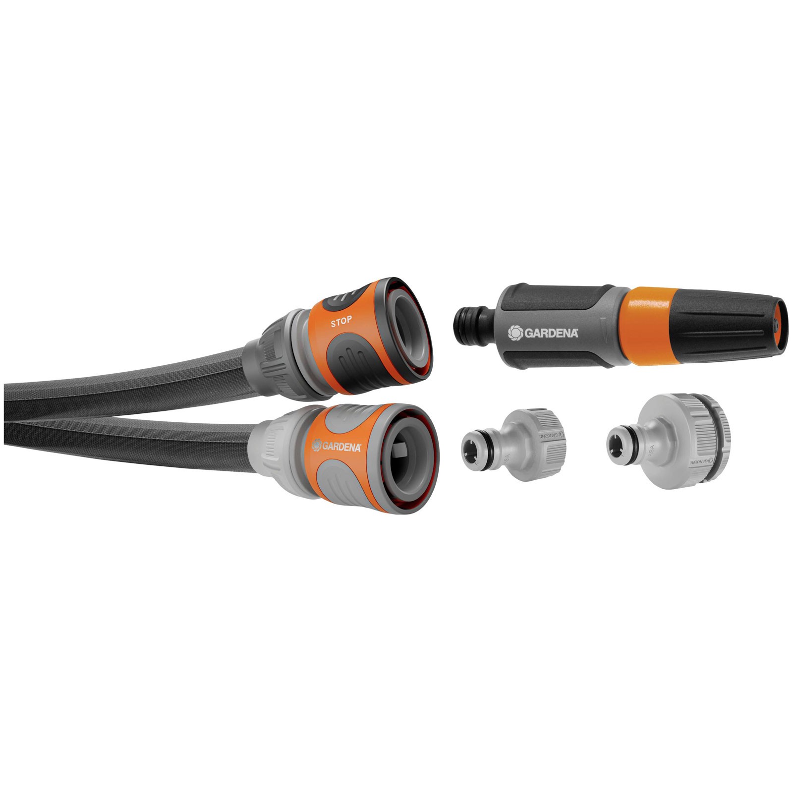 GARDENA Liano Life Hose Set 25m 1/2" Durable Flexible Lightweight