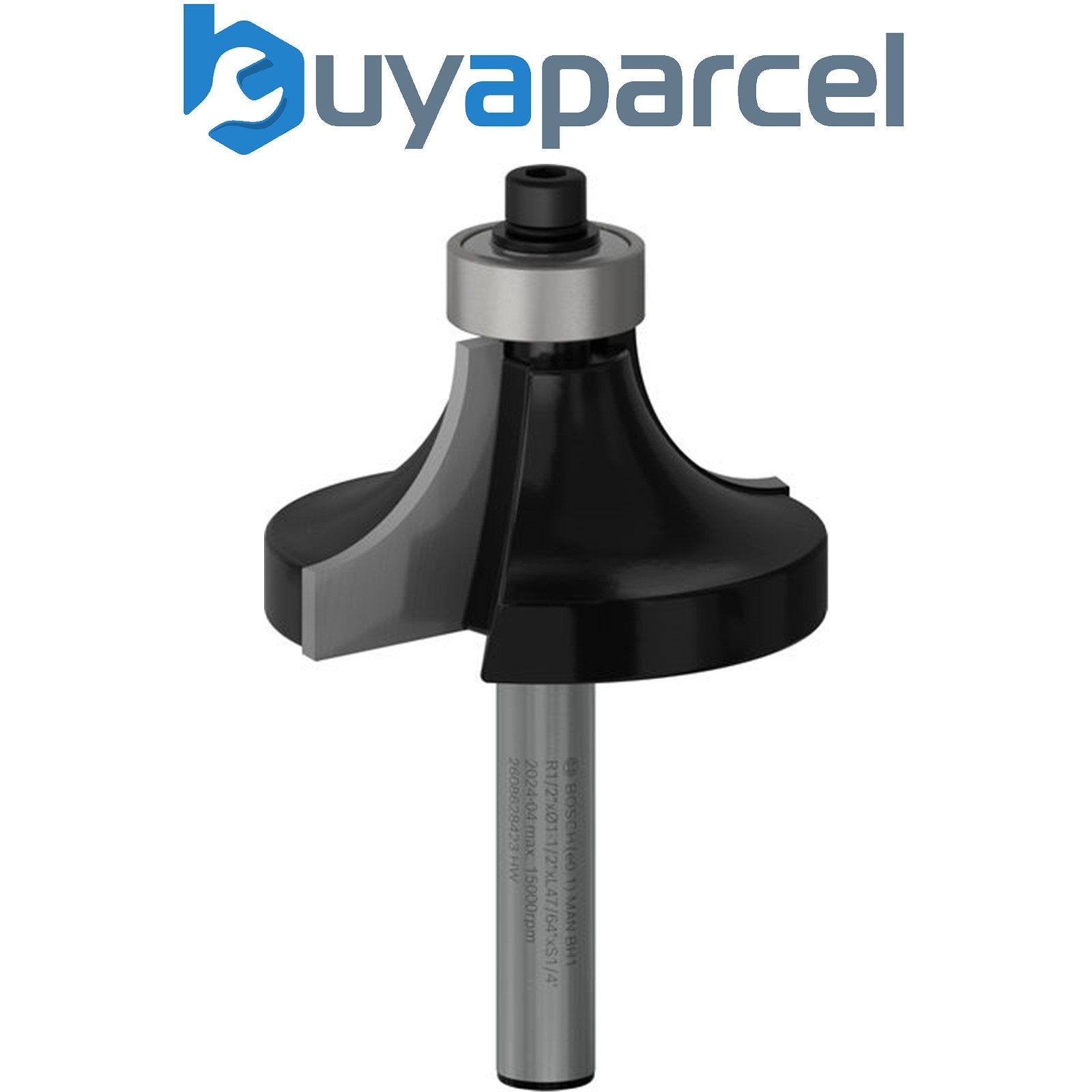 Bosch PRO Router Bit Rounding Over R 1/2 Shank 1/4 2608628423