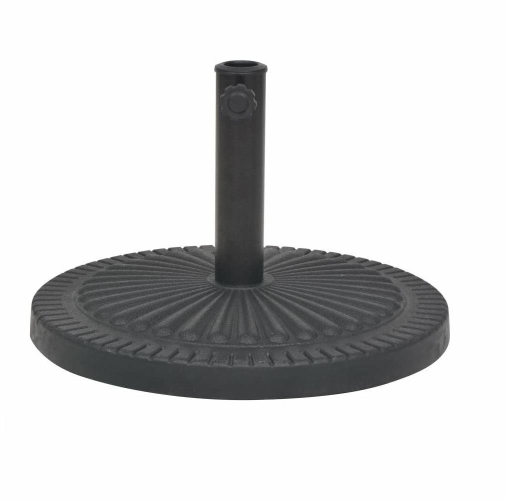 Outdoor Garden Parasol Base Round Stand Concrete Patio Free Standing 14kg