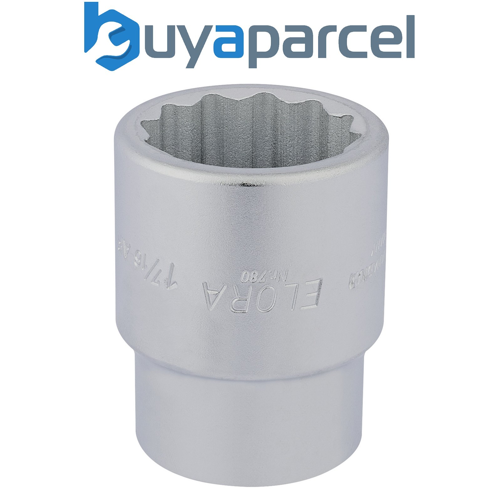 Draper 53045 Elora Bi-Hexagon Socket, 1" Sq. Dr., 1.7/16