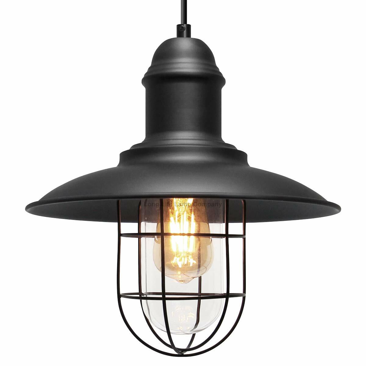 Vintage Industrial Nautical Fishermans Hanging Ceiling Pendant Lamp Shade PA030