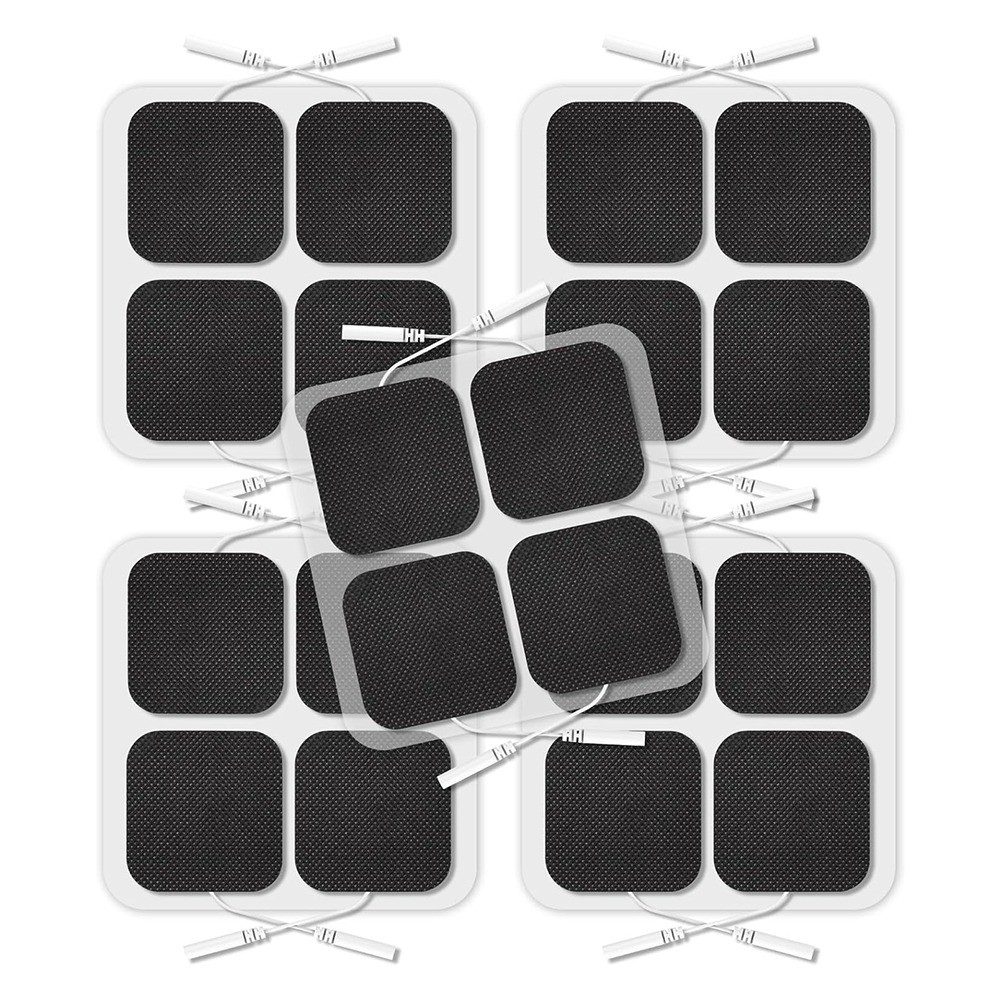8X(TENS Unit Replacement Pads, TENS Unit Pads 2x2inch 20 Pcs Reusable5820