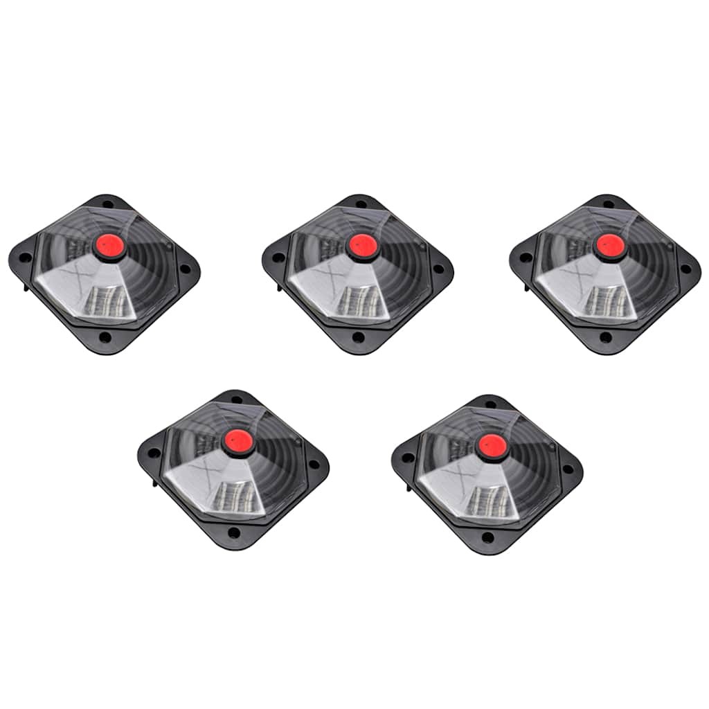 5 Piece Solar Pool Heater 735 W Set Water Sun Energy Heating Panels vidaXL