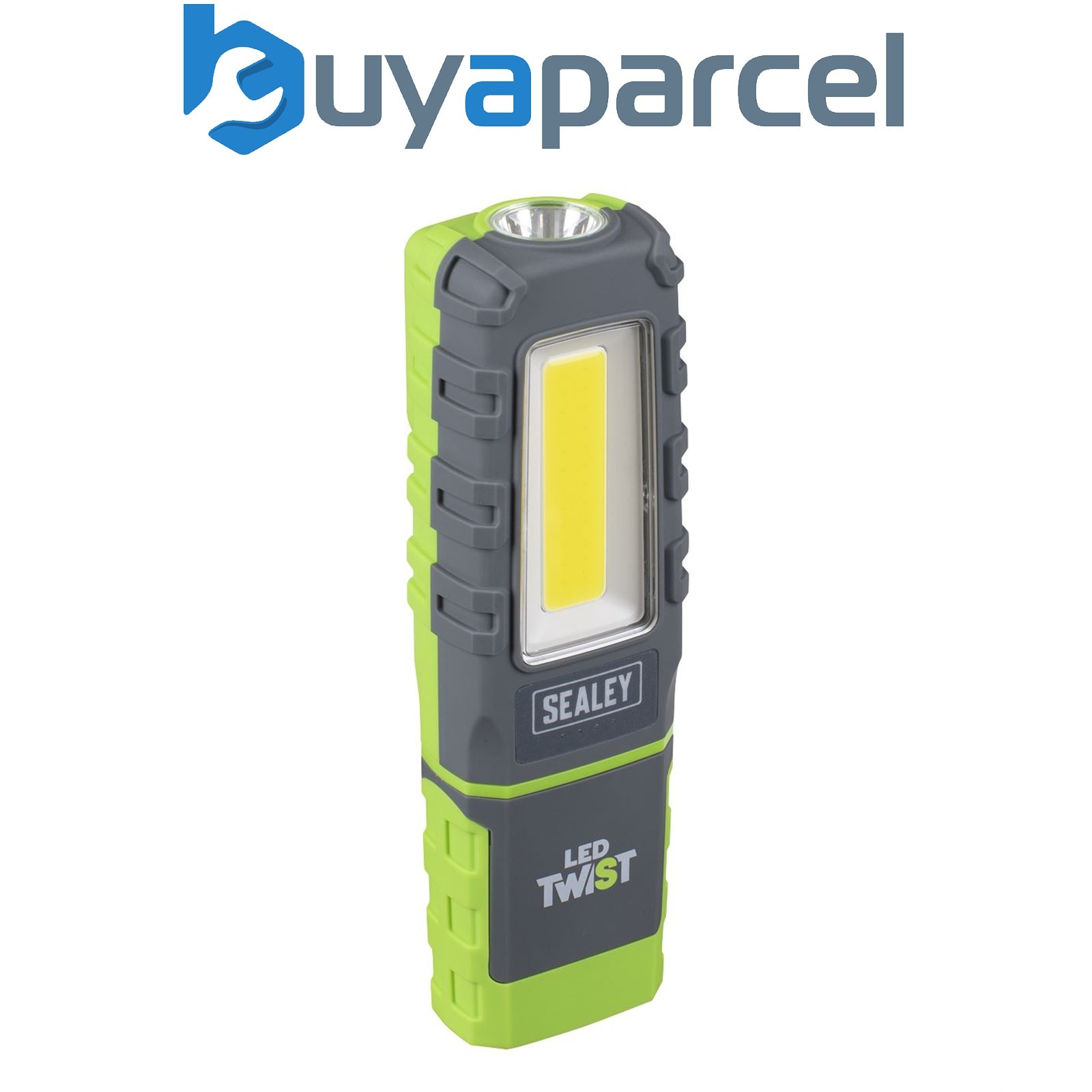 Sealey LED601G LED Twist Rechargeable Inspection Light 5W COB & 1W SMD