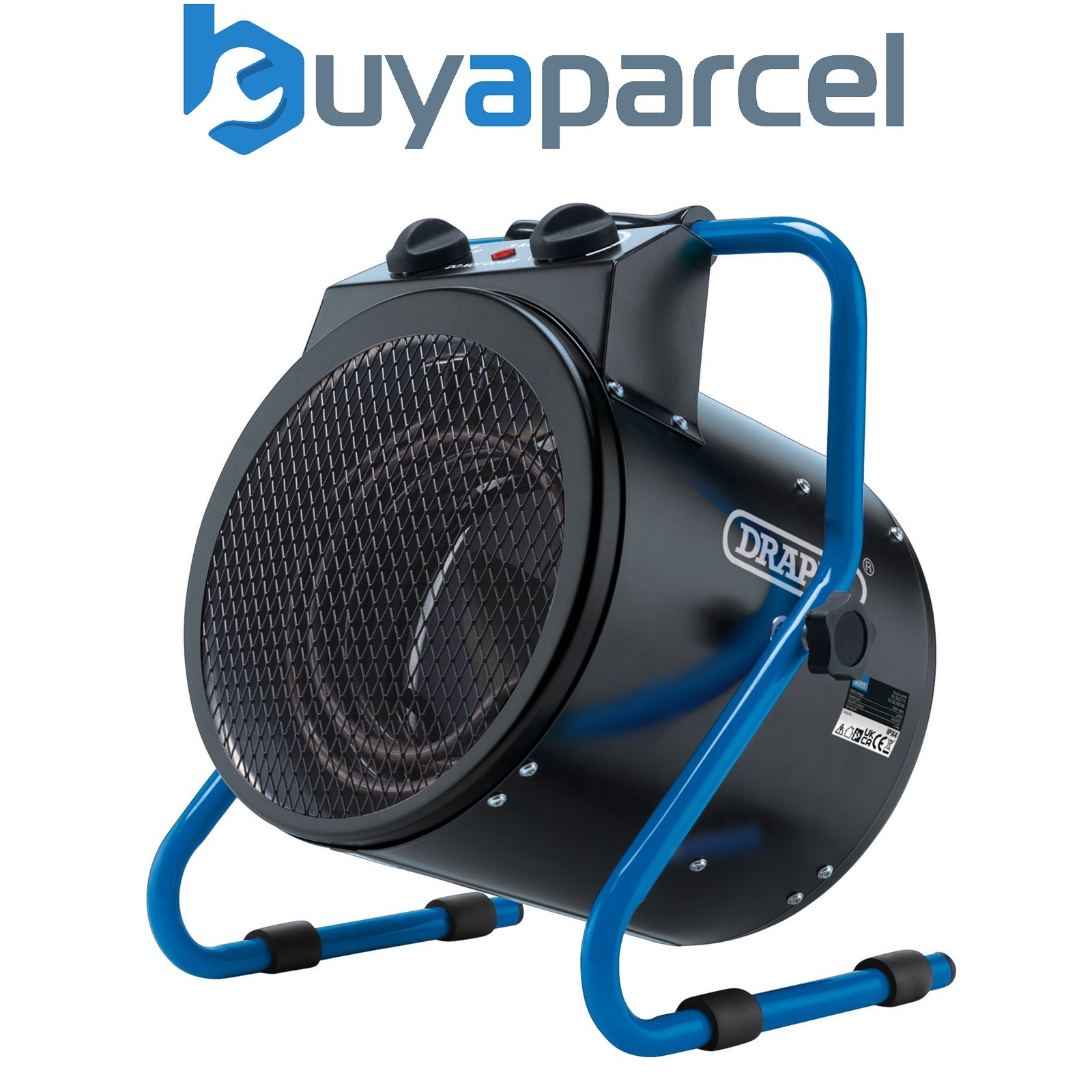 Draper 04744 230V Electric Space Heater, 2.8kW, 9554 BTU