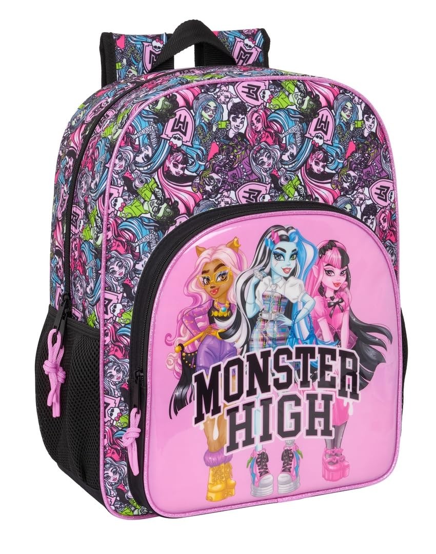 Safta MONSTER HIGH DRAMA – Children's School Backpack, Children's Backpack, Adap