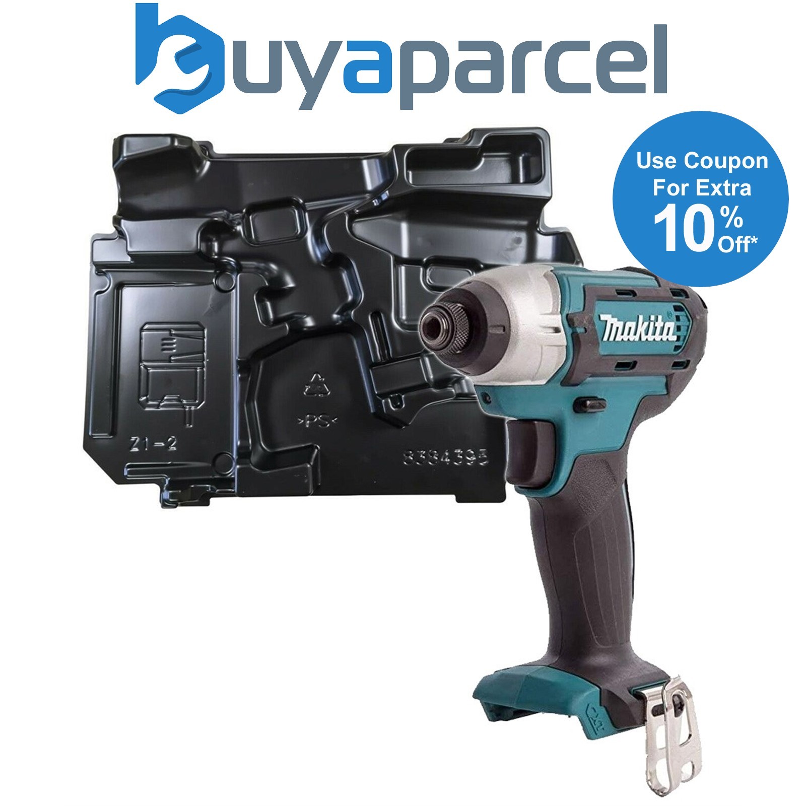 Makita TD110DZ 12v Max / 10.8v Cordless CXT Impact Driver Bare + Makpac Inlay