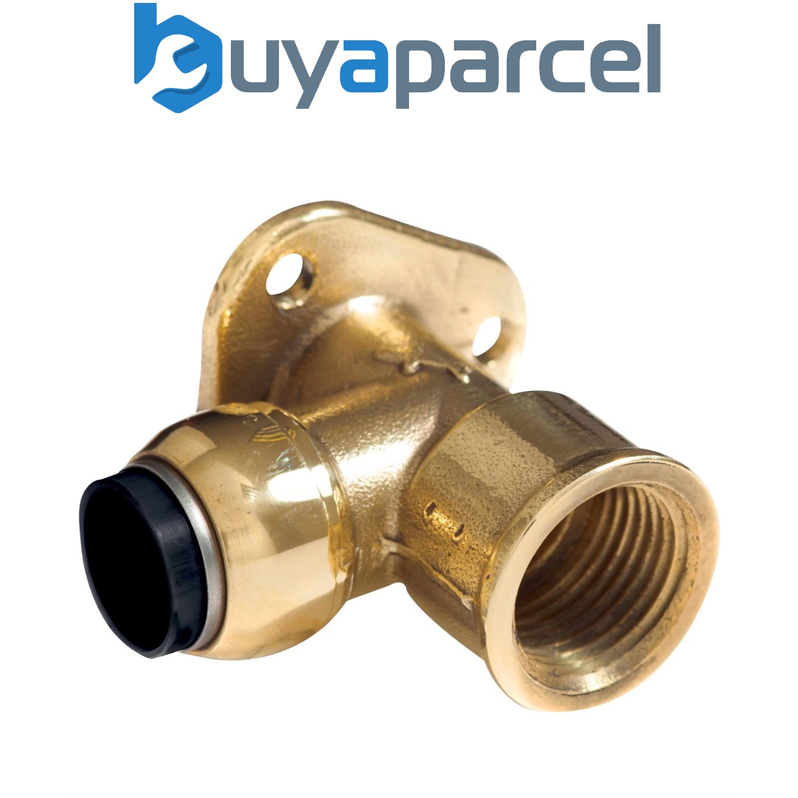 Sealey SBA22BWE SharkBite&reg; Brass Wingback Elbow 22mm x 3/4"BSP