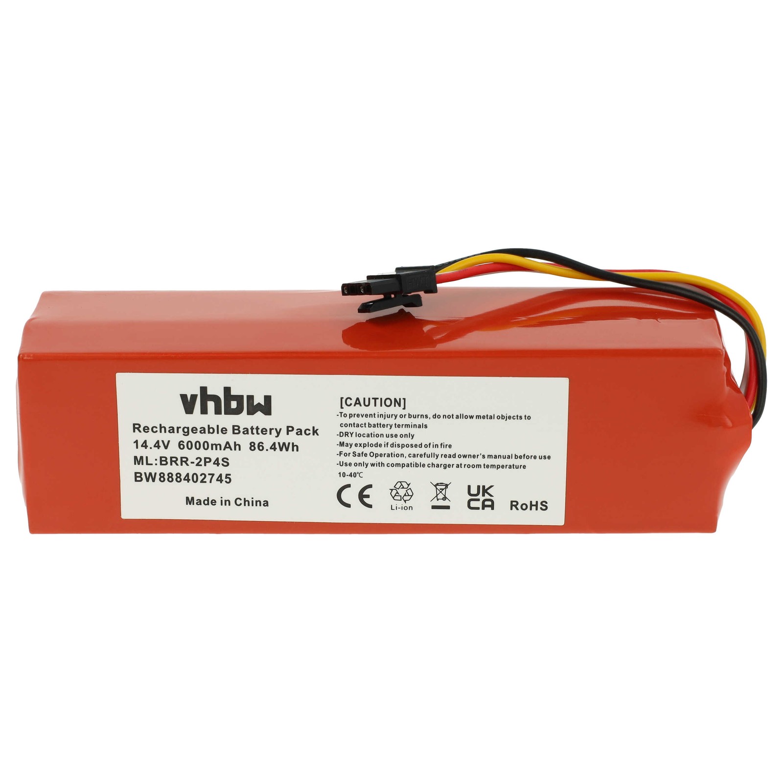 Battery for Xiaomi Roborock Q7 Max+ Q7 Max Q7+ Q7P52-00 6000mAh 14.4V