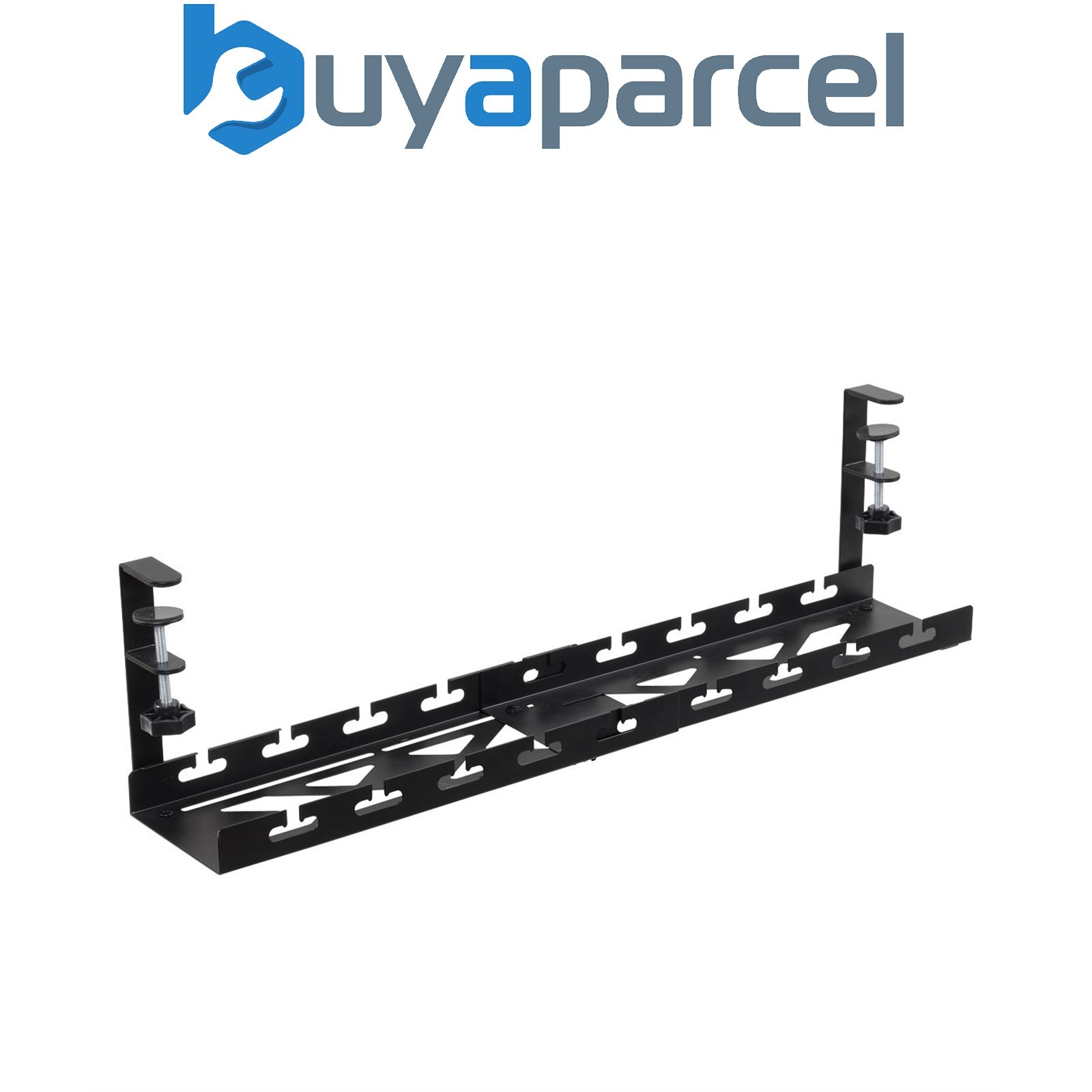 Sealey DH276 Dellonda Extendable Cable Management Tray 435/730 x 130 x 190 - Bla