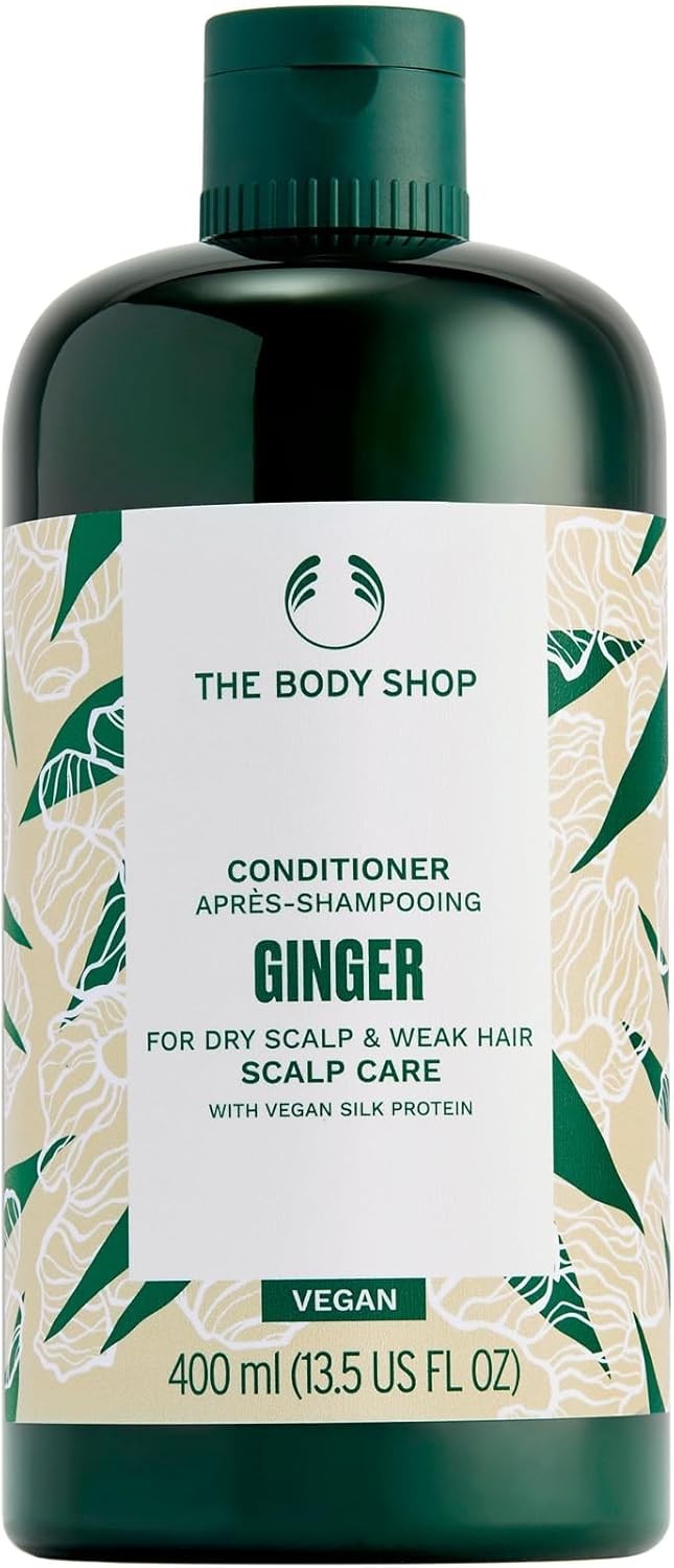 The Body Shop Ginger Scalp Care Conditioner FOR DRY SCALP & WEAK HAIR,VEGAN (Gi