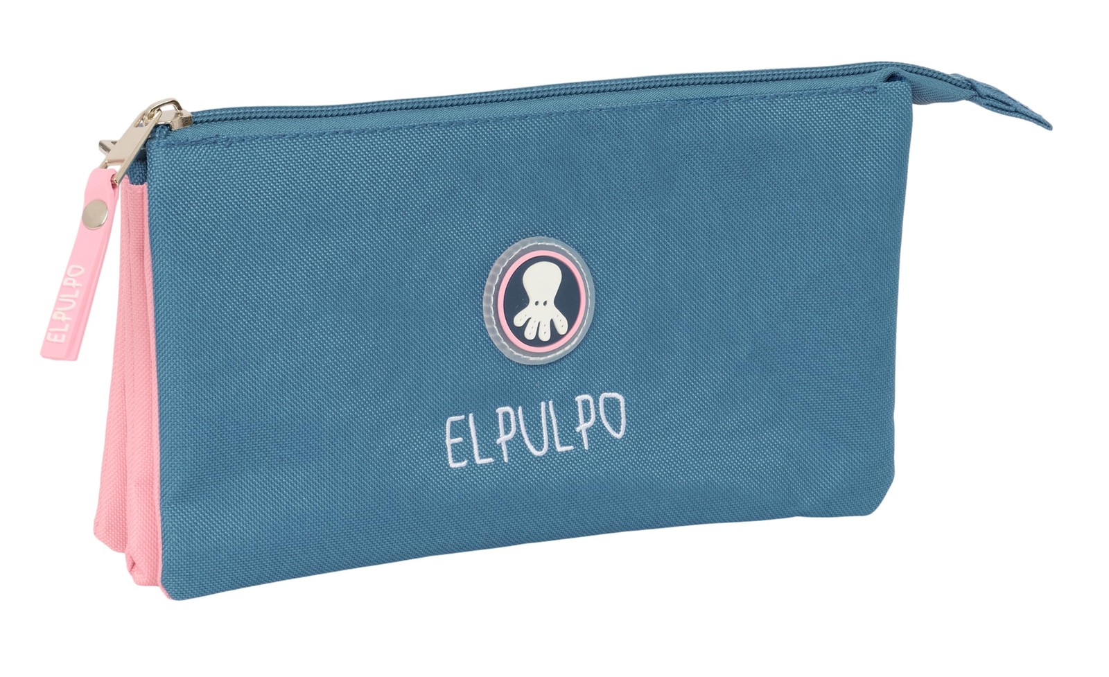 Safta EL OCTOPO – Triple Pencil Case, Children's Pencil Case, Ideal for Children