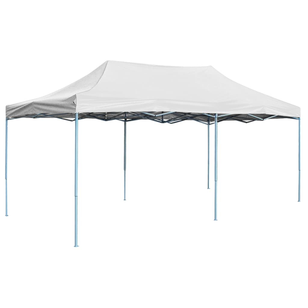 Professional Folding Party Tent 3x6m Steel White Gazebo Canopy Marquee vidaXL