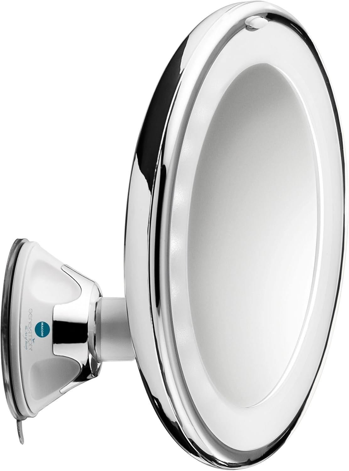 MACOM Sensation 224 Swingo with Suction Cup 10 X Magnifying Cosmetic Mirror wit
