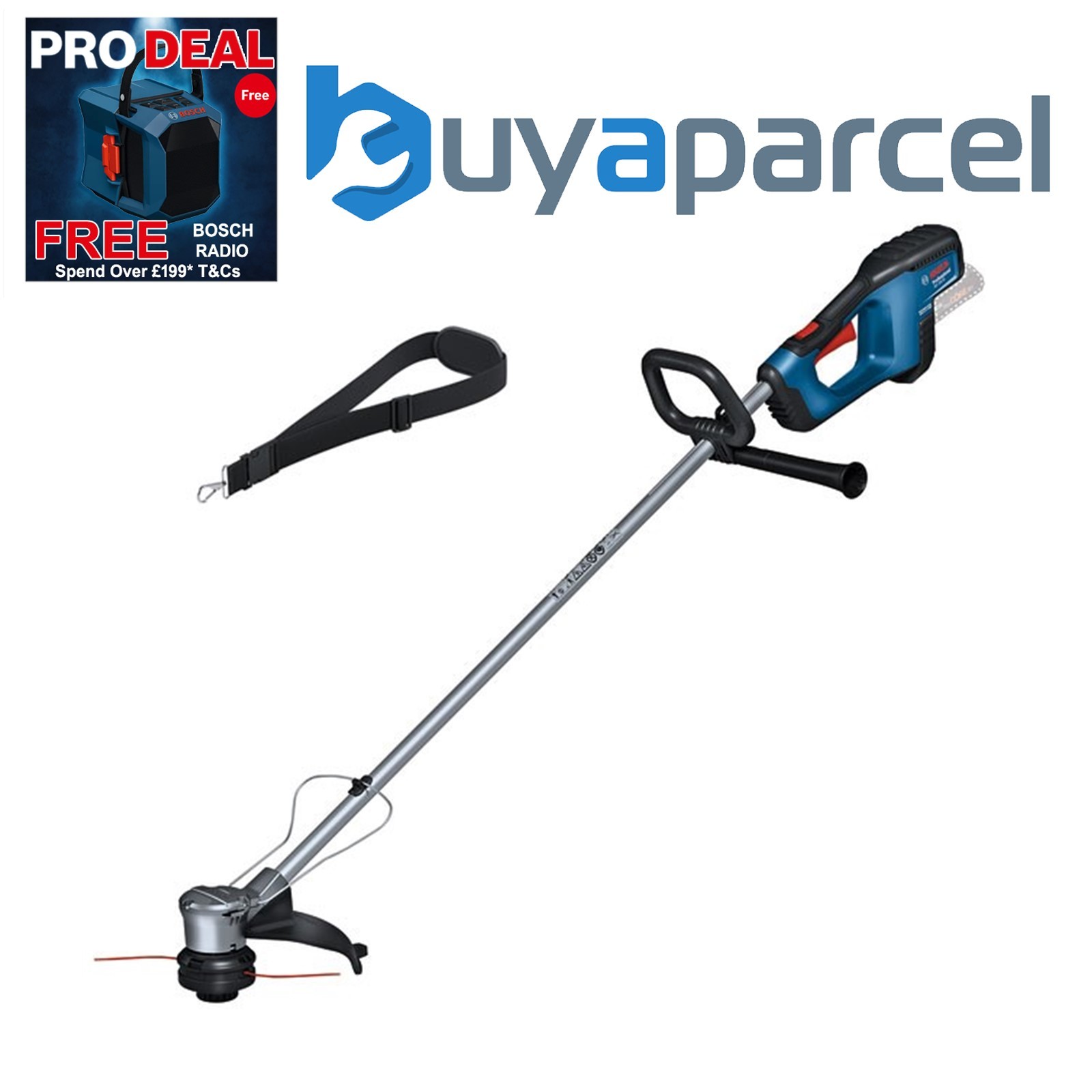 Bosch GRT 18V-33 18V Professional Cordless Brushless Grass Trimmer Strimmer