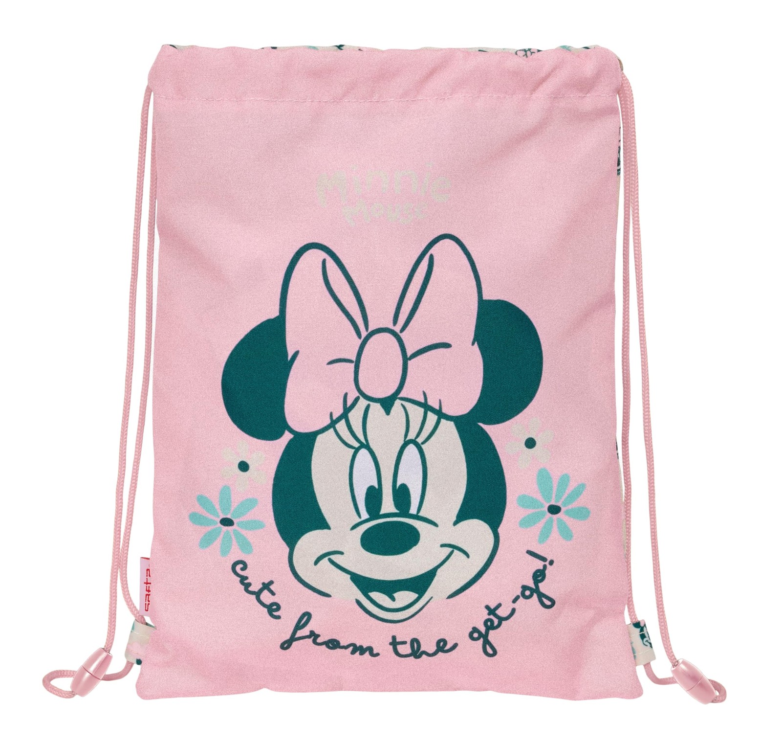 MINNIE MOUSE MINTY – Junior Flat Bag Backpack, Ideal for Children of Different A