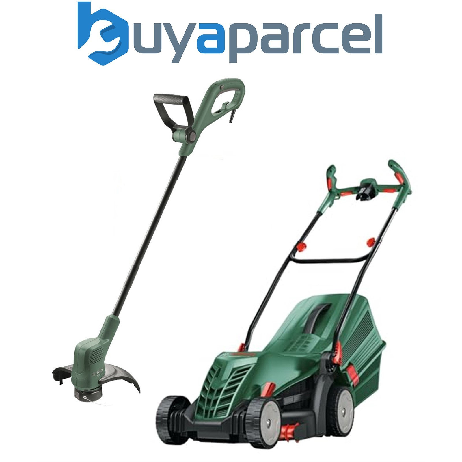 Bosch Electric Lawnmower UniversalRotak 37-565 Rotary Mower & Grass Trimmer
