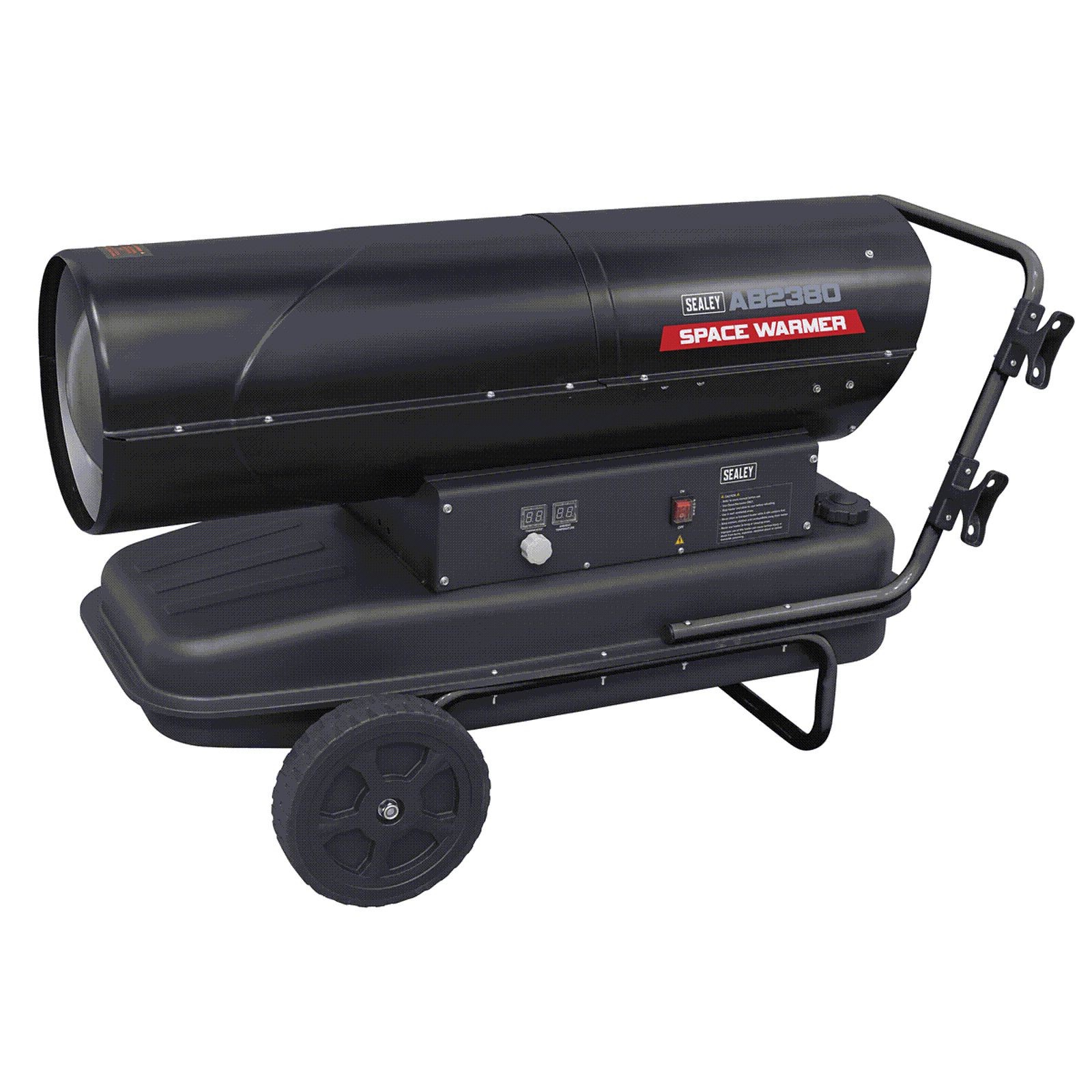 Sealey AB2380 Space Warmer® Kerosene / Diesel Heater 240,000Btu/hr with Wheels
