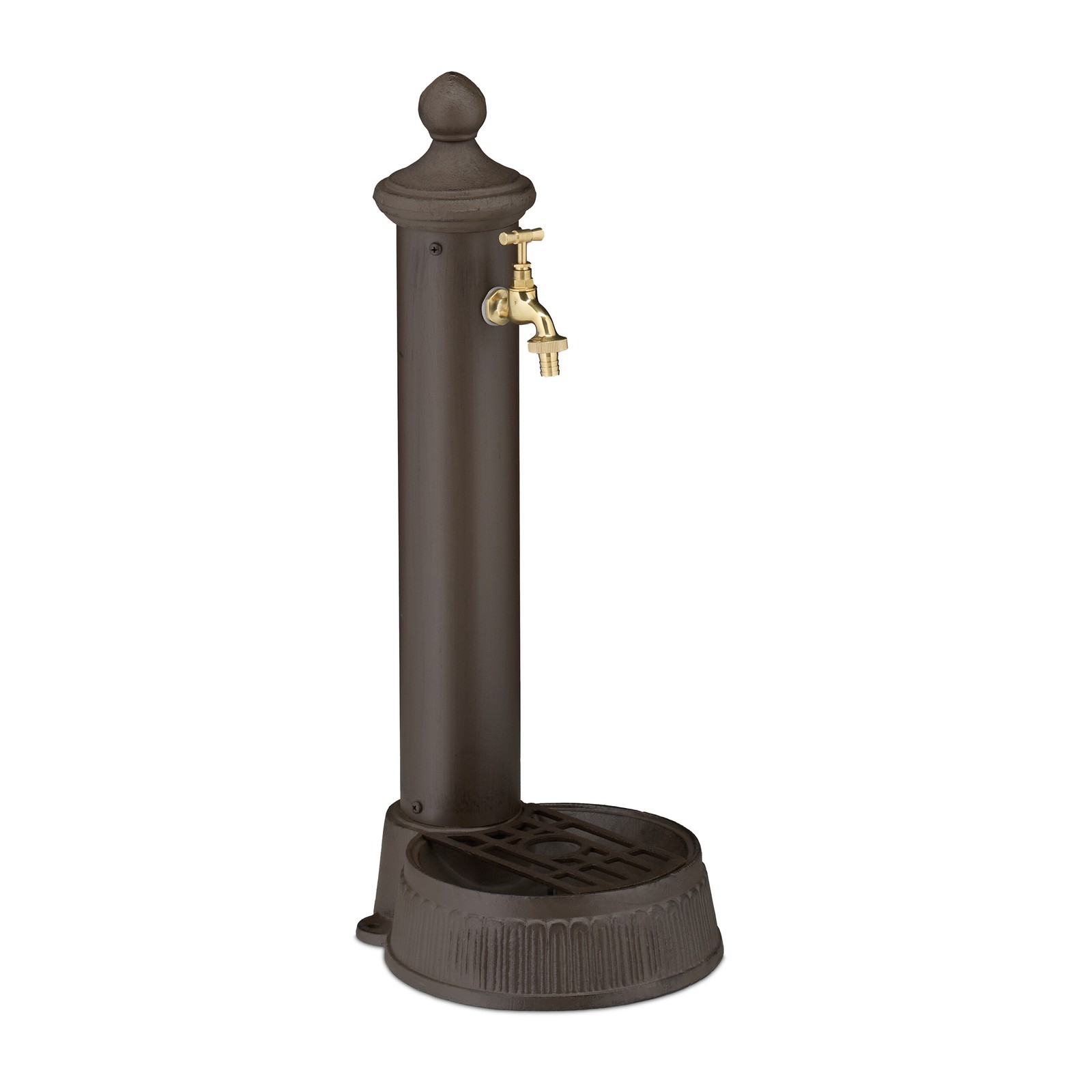 Standing Water Column Basin Vintage Fountain Garden Ornamental Terrace Standing