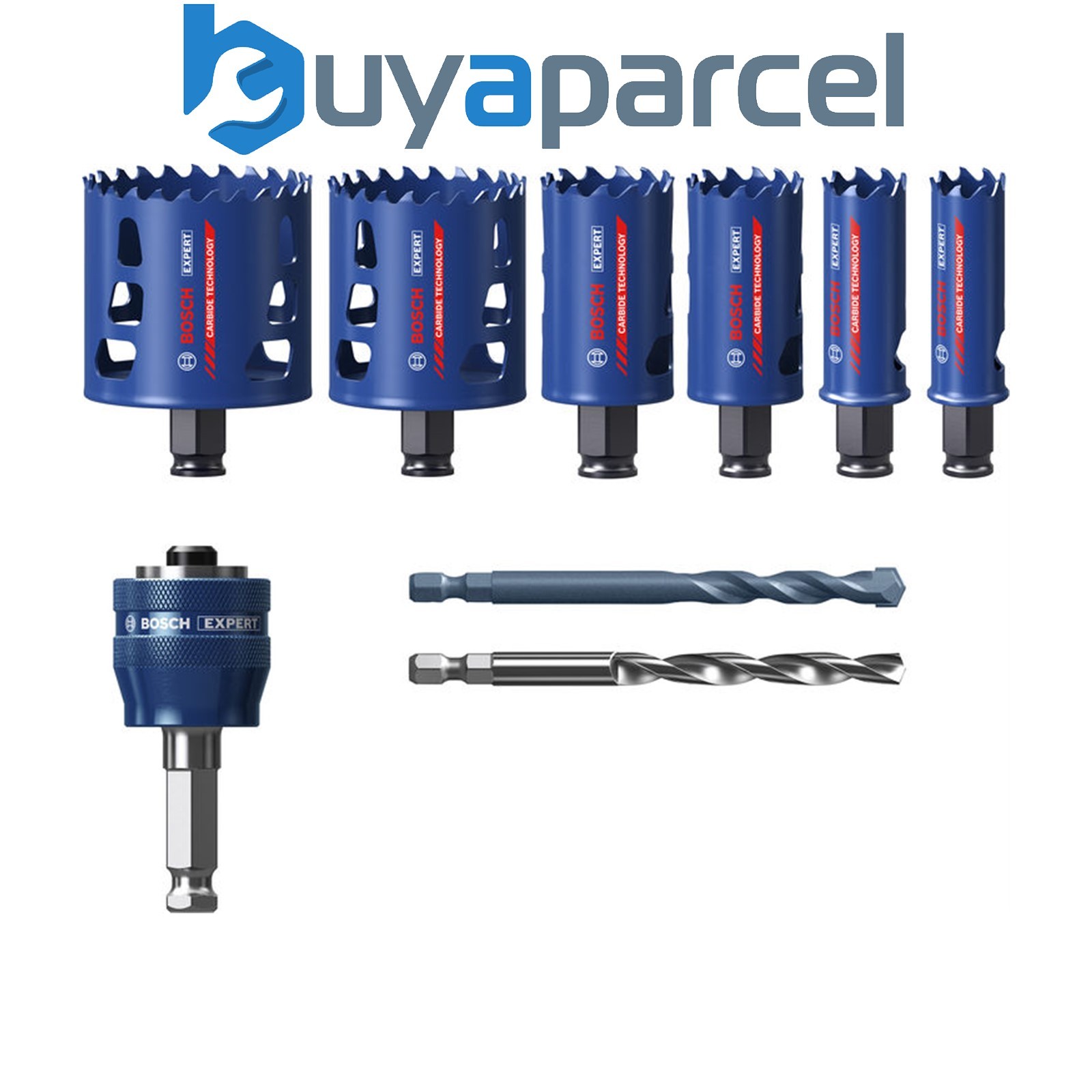 Bosch EXPERT Multi Material Power Change Plus Hole Saw Set 9 pcs 2608901906