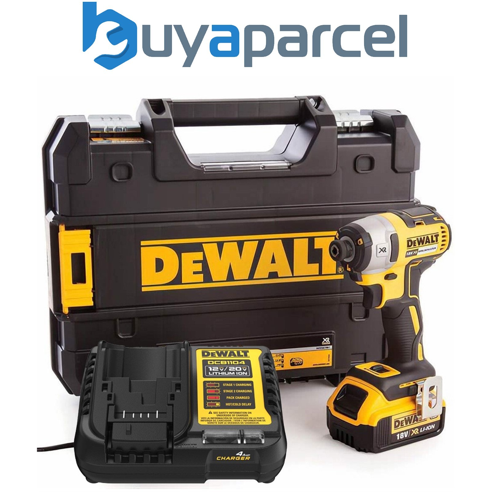 Dewalt DCF887M1 18V XR G2 Brushless 3 Speed Impact Driver - 1 x 4.0ah Battery