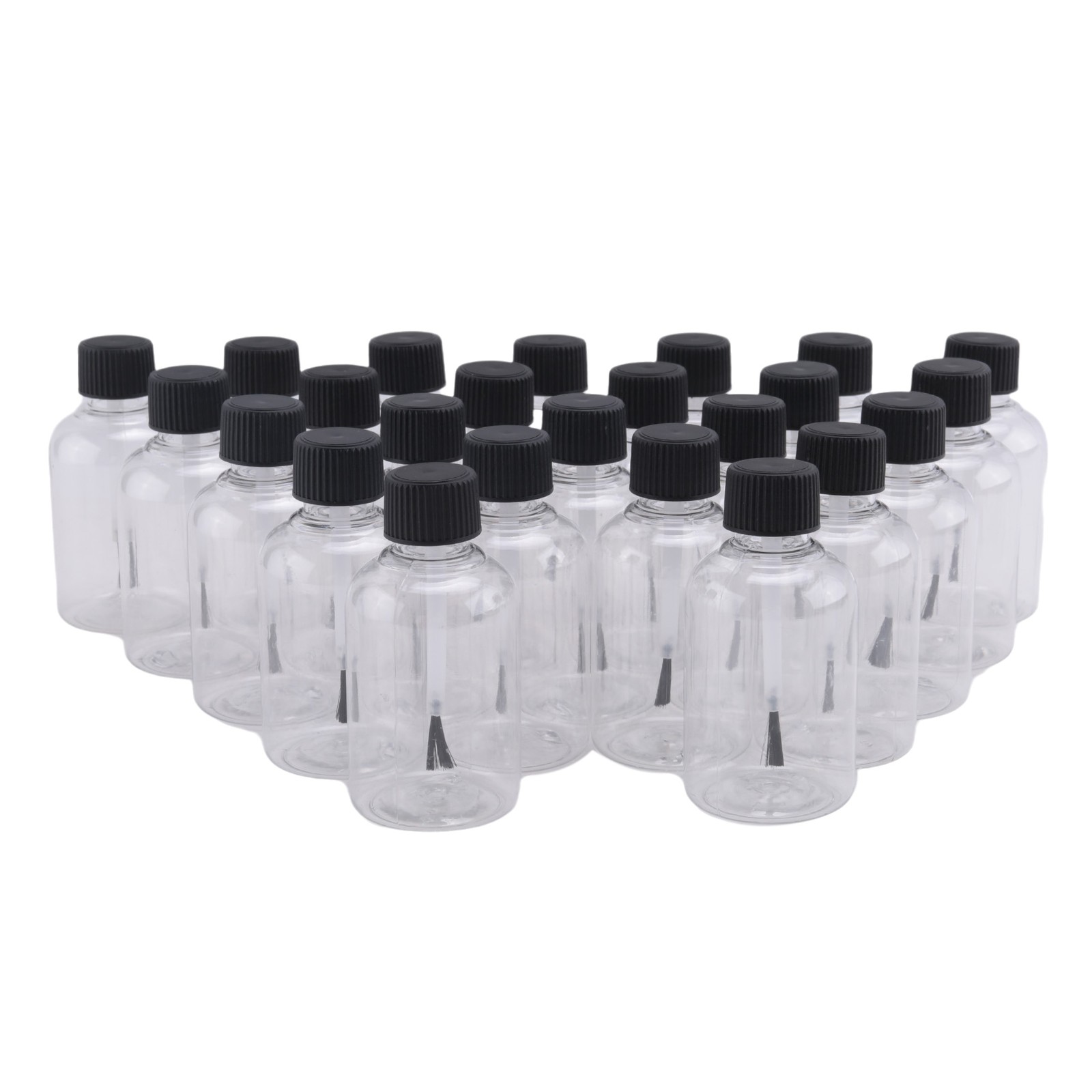 3X(24 Pcs Glue Bottles with Brushes Glue Toddlers Kids Art Crafts Supplies F8A2)