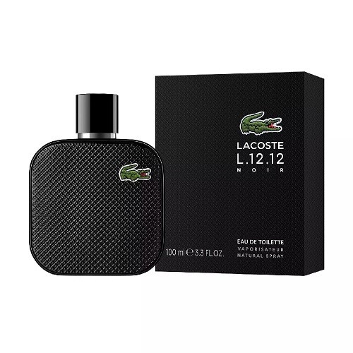 LACOSTE L12.12 NOIR 100ML EAU DE TOILETTE SPRAY BRAND NEW & SEALED