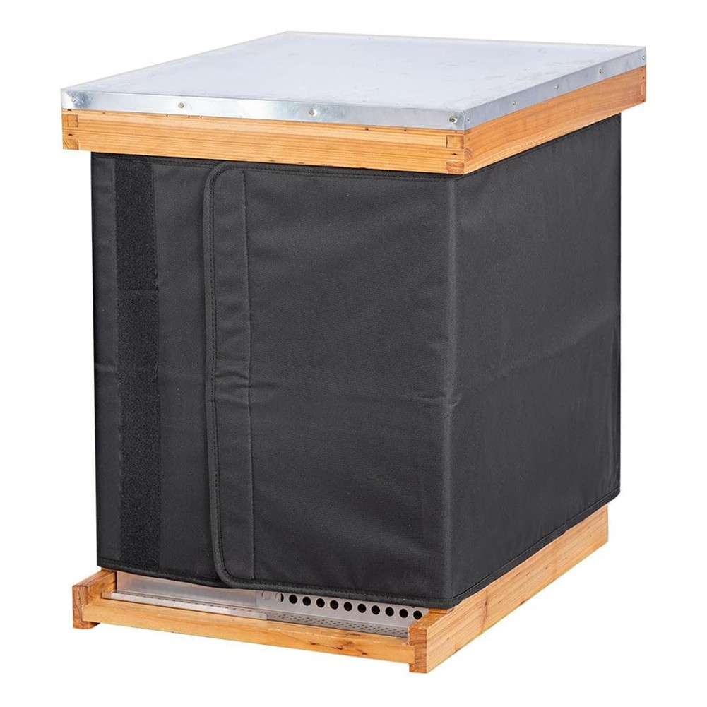 Winter Bee Hive Wrap for 8 and 10 Frame Beehives, Oxford Cloth Adjustable8794