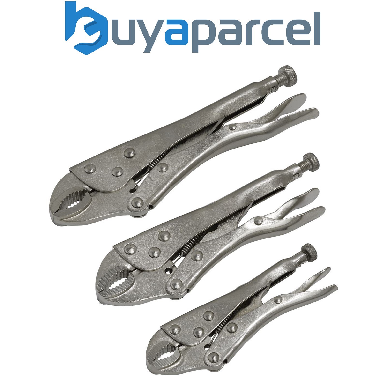 Sealey S0463 Siegen Locking Pliers Set 3pc
