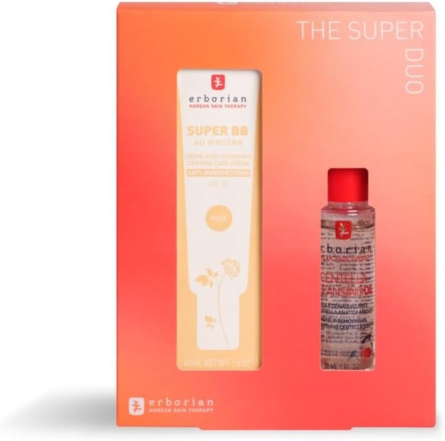 Erborian - The Super Duo - Super BB 23 Oil Kit - Super BB Nude 40ml + Centella