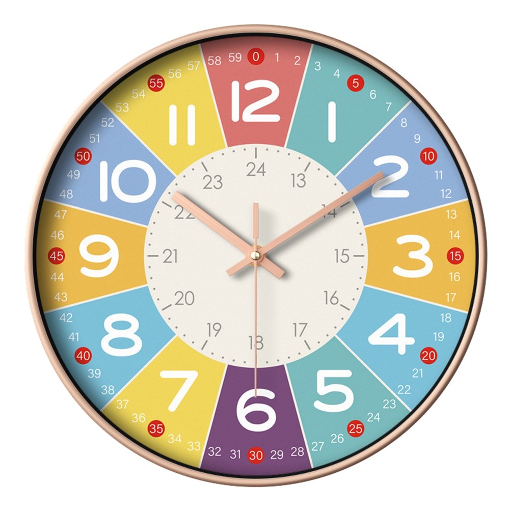 Clock Education Wall Clock Home Clock K4W29572