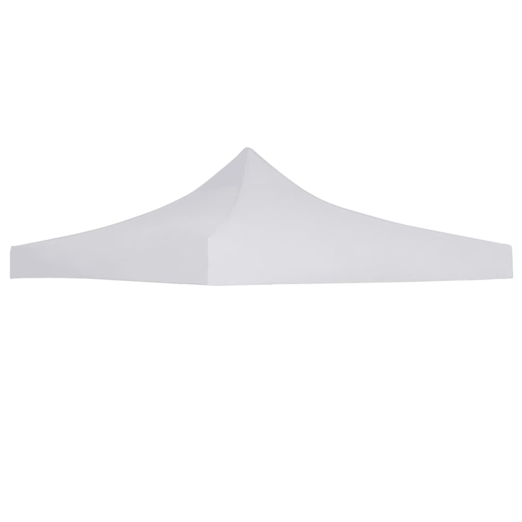 Party Tent Roof 3x3m White Gazebo Marquee Canopy Top Replacement Cover vidaXL