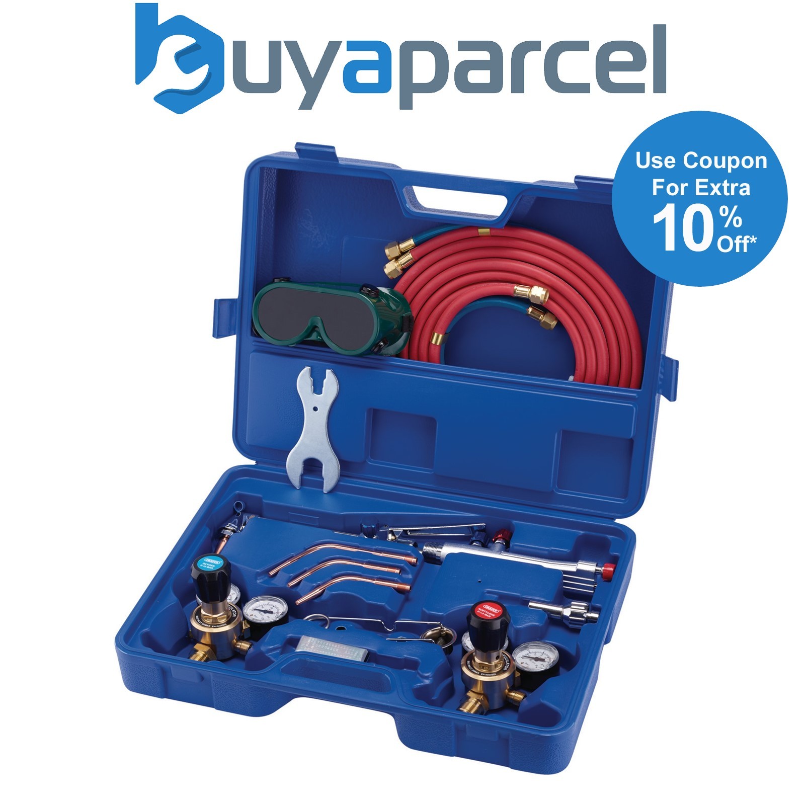 Draper 70155 Oxyacetylene Welding and Cutting Set (12 Piece)